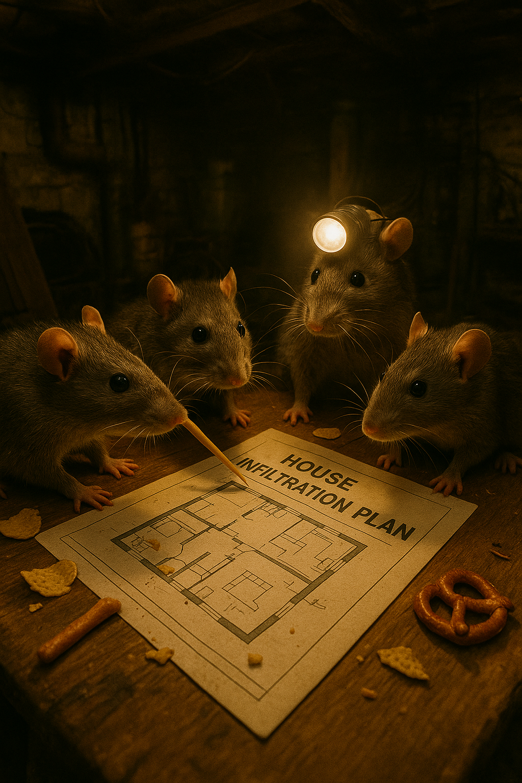 Rodent infiltration plan